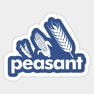 Peasant Sticker